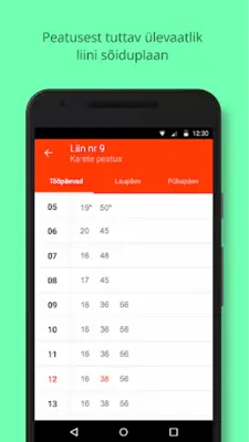 Tartu bussiajad android App screenshot 0