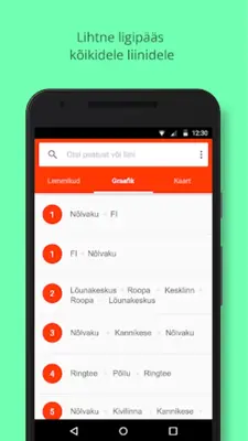 Tartu bussiajad android App screenshot 1