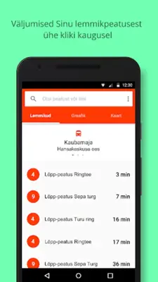 Tartu bussiajad android App screenshot 5